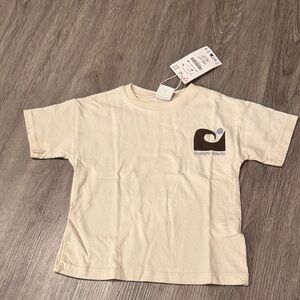 Toddler Boys Cream T-Shirt